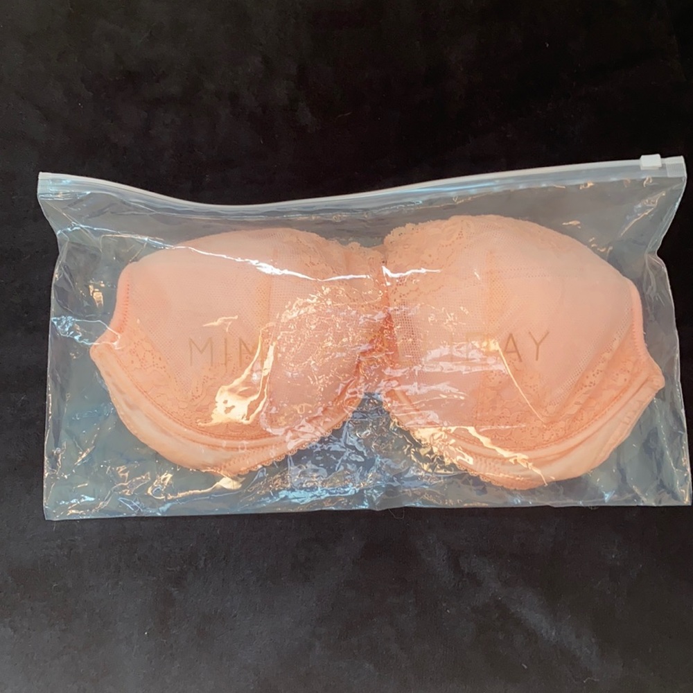 Light pink Laced MIMI HOLLIDAY bra